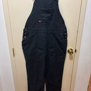 Dickies Charcoal Overalls with Copper Accents